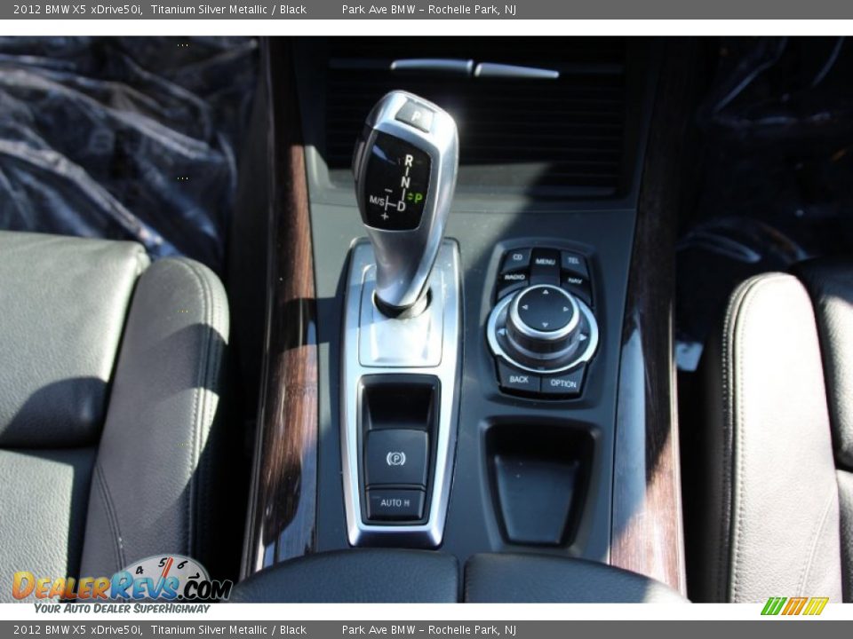 2012 BMW X5 xDrive50i Titanium Silver Metallic / Black Photo #15