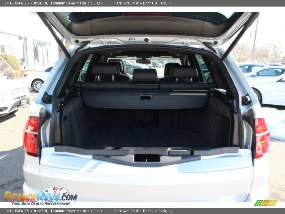 2012 BMW X5 xDrive50i Titanium Silver Metallic / Black Photo #20