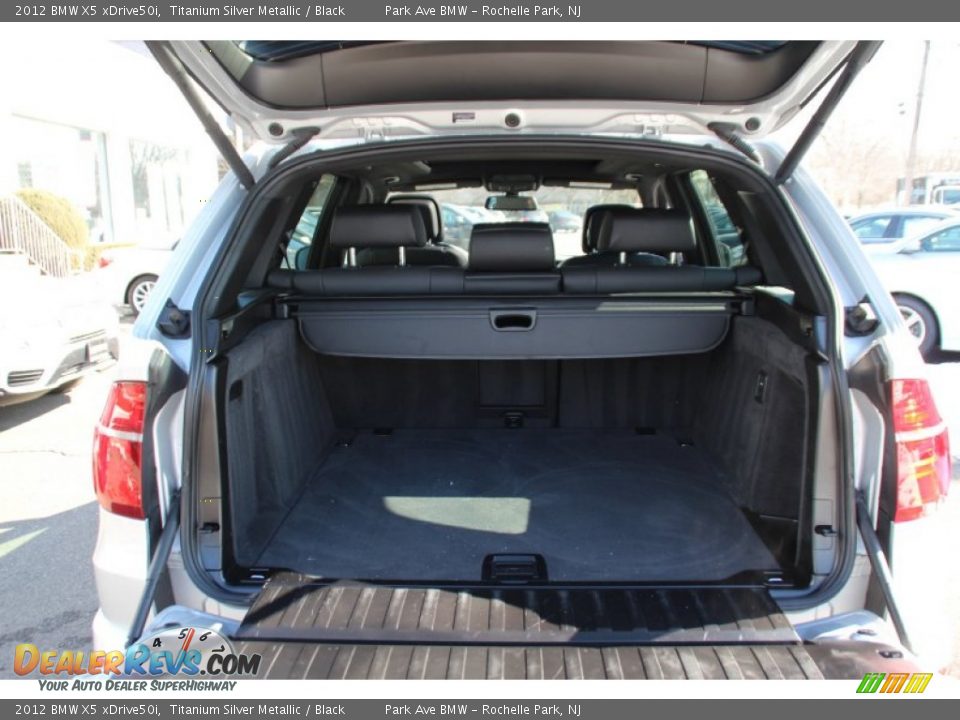 2012 BMW X5 xDrive50i Titanium Silver Metallic / Black Photo #21