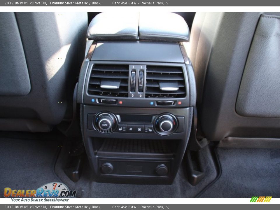 2012 BMW X5 xDrive50i Titanium Silver Metallic / Black Photo #25