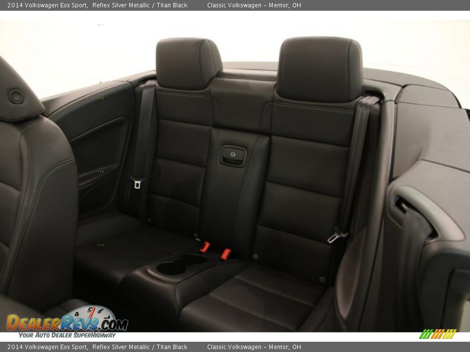 Rear Seat of 2014 Volkswagen Eos Sport Photo #14