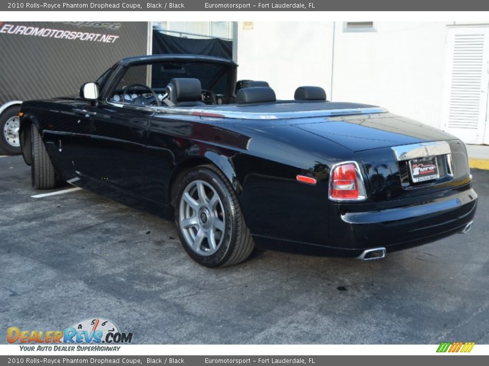 2010 Rolls-Royce Phantom Drophead Coupe Black / Black Photo #4