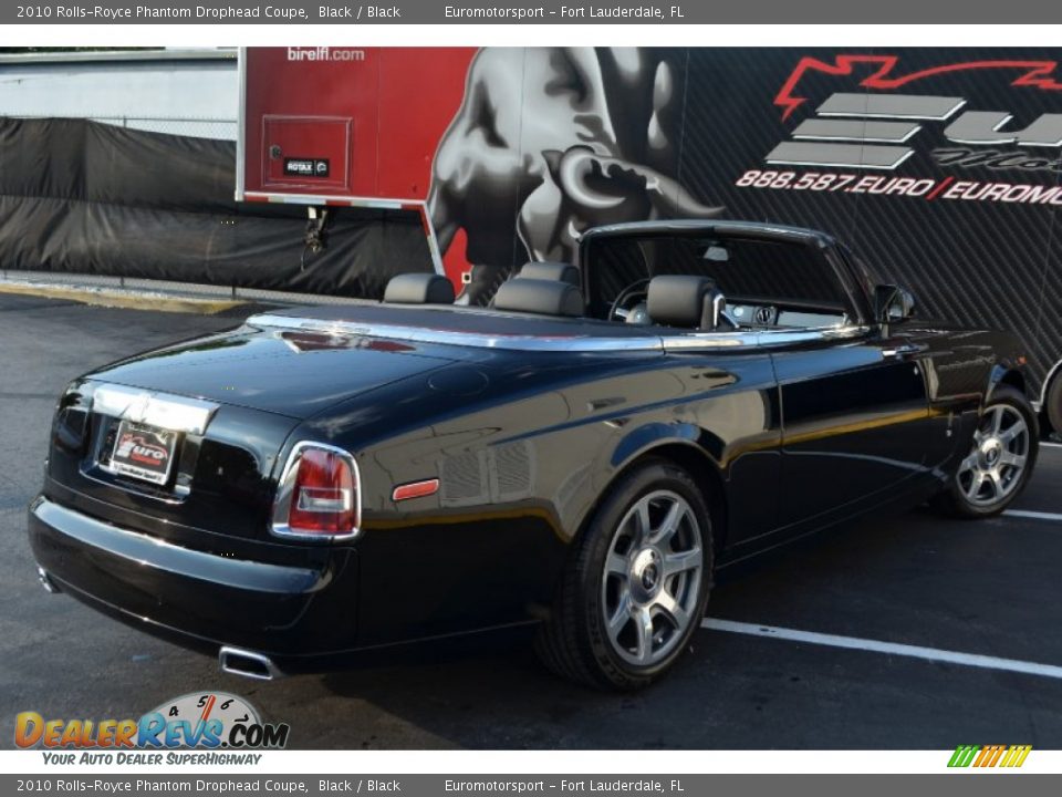 2010 Rolls-Royce Phantom Drophead Coupe Black / Black Photo #6