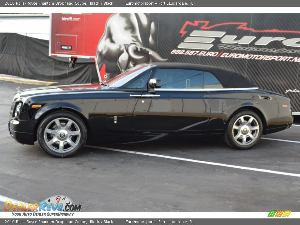 2010 Rolls-Royce Phantom Drophead Coupe Black / Black Photo #8