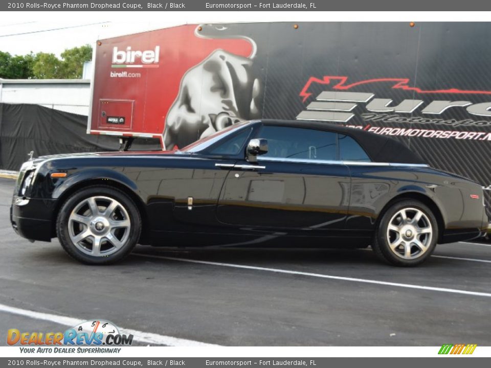 2010 Rolls-Royce Phantom Drophead Coupe Black / Black Photo #9