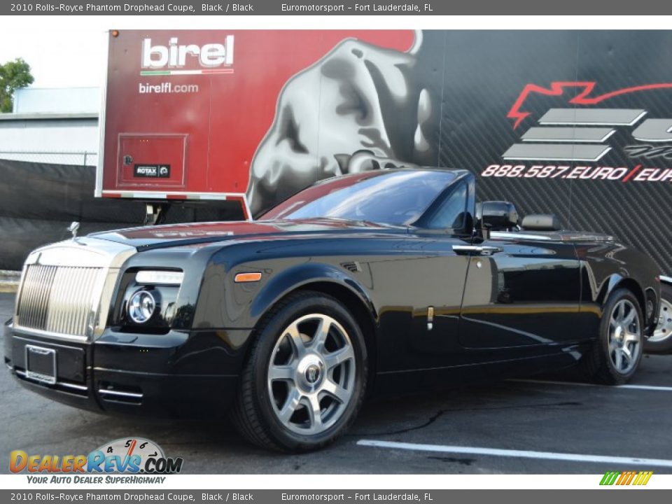2010 Rolls-Royce Phantom Drophead Coupe Black / Black Photo #21