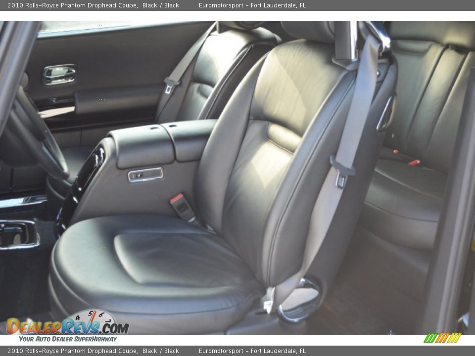 2010 Rolls-Royce Phantom Drophead Coupe Black / Black Photo #28