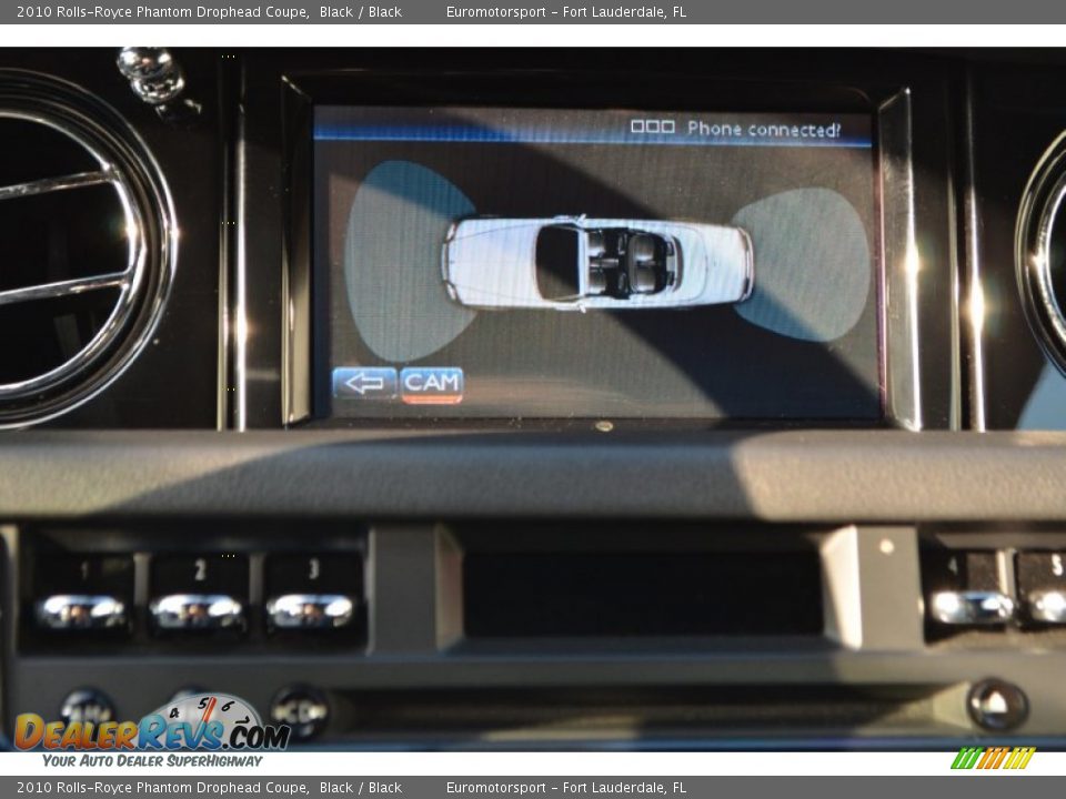 2010 Rolls-Royce Phantom Drophead Coupe Black / Black Photo #31