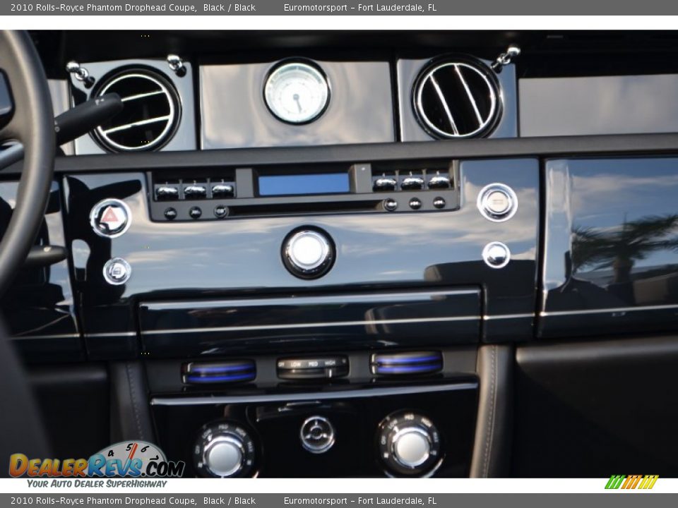 2010 Rolls-Royce Phantom Drophead Coupe Black / Black Photo #33