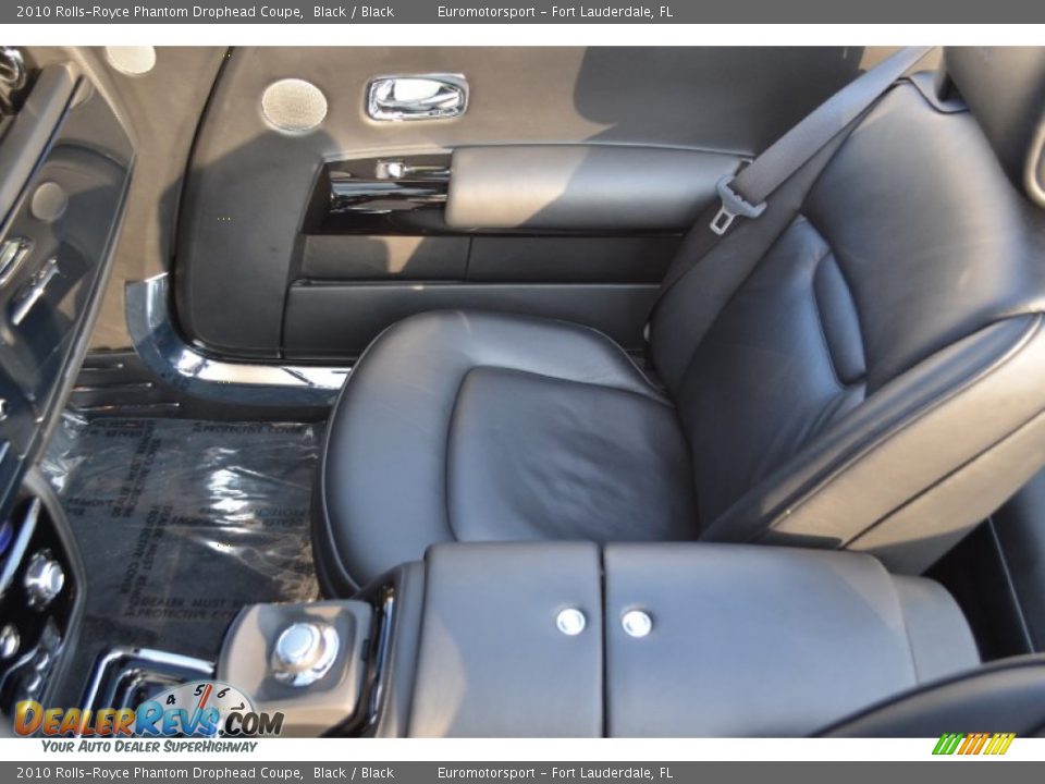 2010 Rolls-Royce Phantom Drophead Coupe Black / Black Photo #34