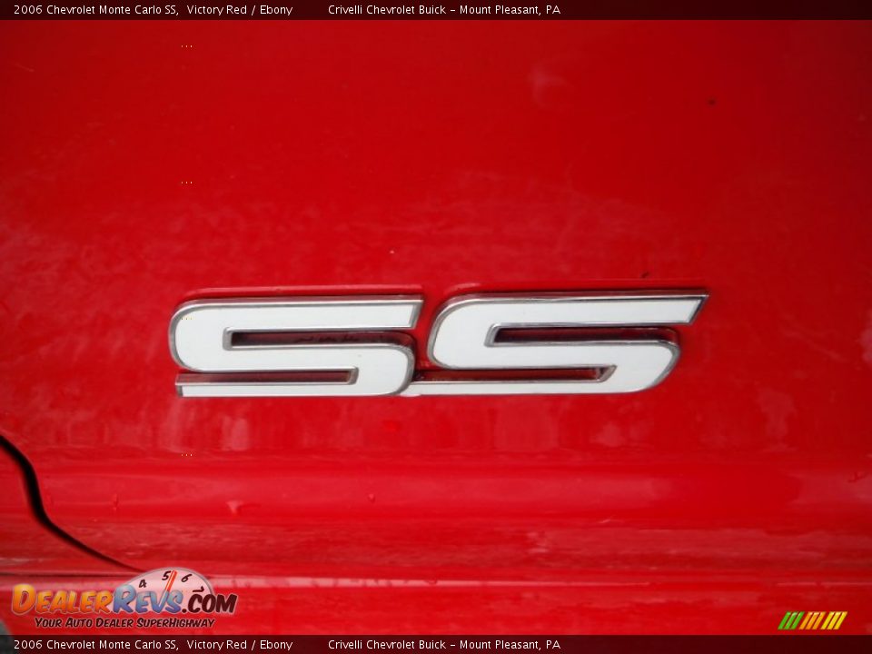2006 Chevrolet Monte Carlo SS Victory Red / Ebony Photo #4