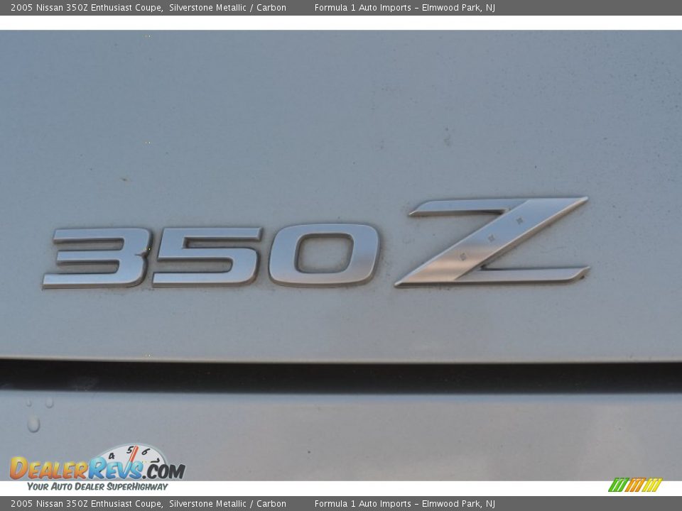 2005 Nissan 350Z Enthusiast Coupe Silverstone Metallic / Carbon Photo #20