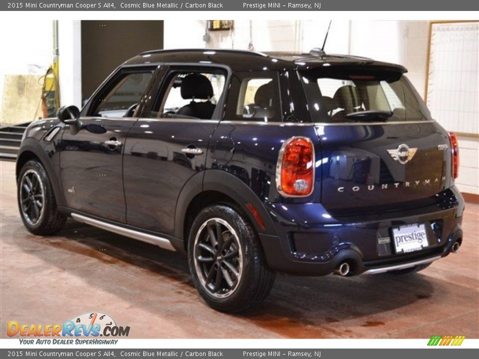 2015 Mini Countryman Cooper S All4 Cosmic Blue Metallic / Carbon Black Photo #3