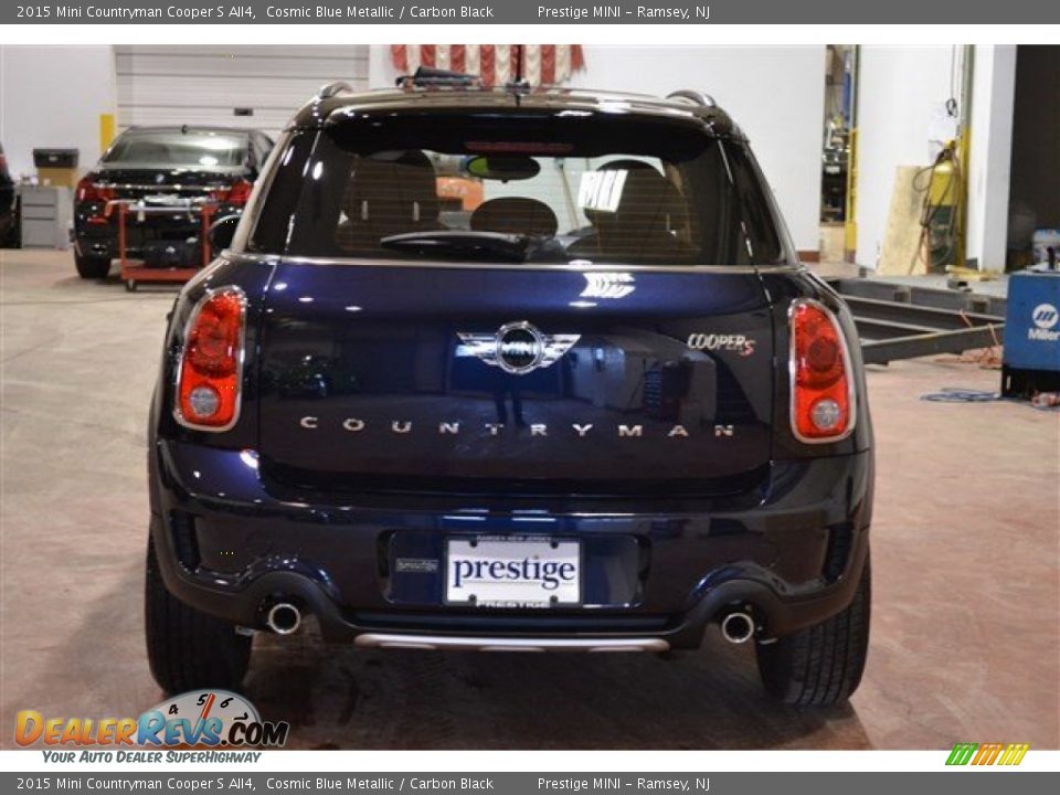 2015 Mini Countryman Cooper S All4 Cosmic Blue Metallic / Carbon Black Photo #4