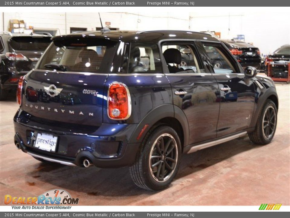 2015 Mini Countryman Cooper S All4 Cosmic Blue Metallic / Carbon Black Photo #5