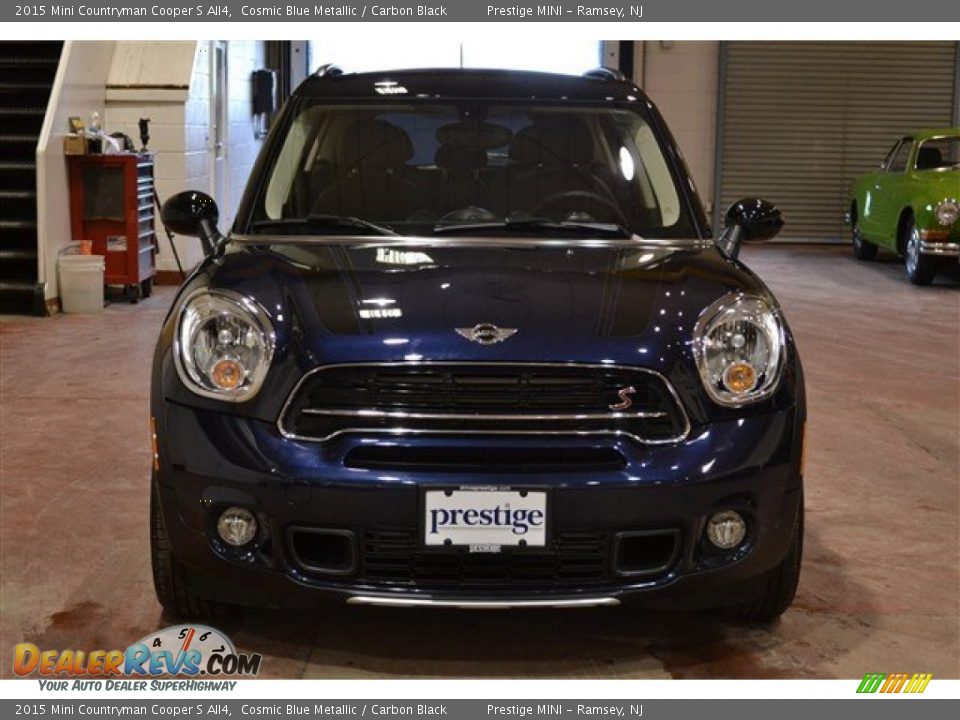 2015 Mini Countryman Cooper S All4 Cosmic Blue Metallic / Carbon Black Photo #7