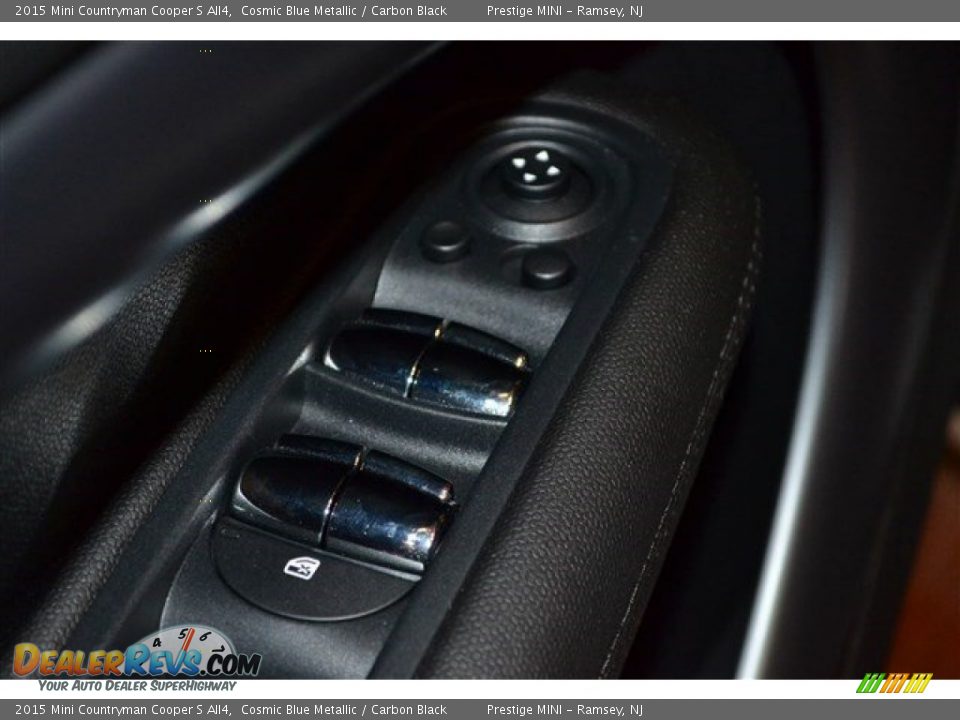 2015 Mini Countryman Cooper S All4 Cosmic Blue Metallic / Carbon Black Photo #9