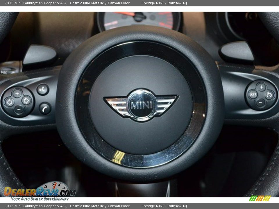 2015 Mini Countryman Cooper S All4 Cosmic Blue Metallic / Carbon Black Photo #12