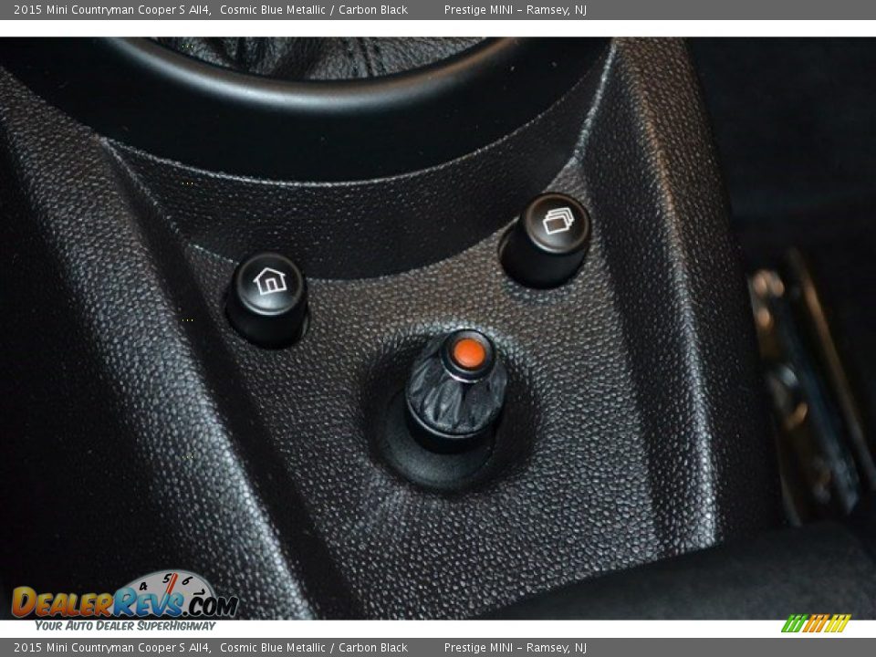2015 Mini Countryman Cooper S All4 Cosmic Blue Metallic / Carbon Black Photo #14