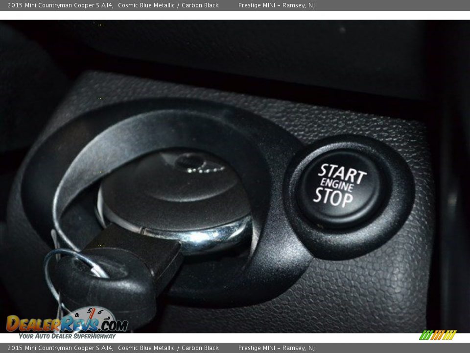 2015 Mini Countryman Cooper S All4 Cosmic Blue Metallic / Carbon Black Photo #18