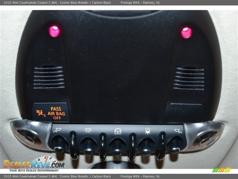 2015 Mini Countryman Cooper S All4 Cosmic Blue Metallic / Carbon Black Photo #19