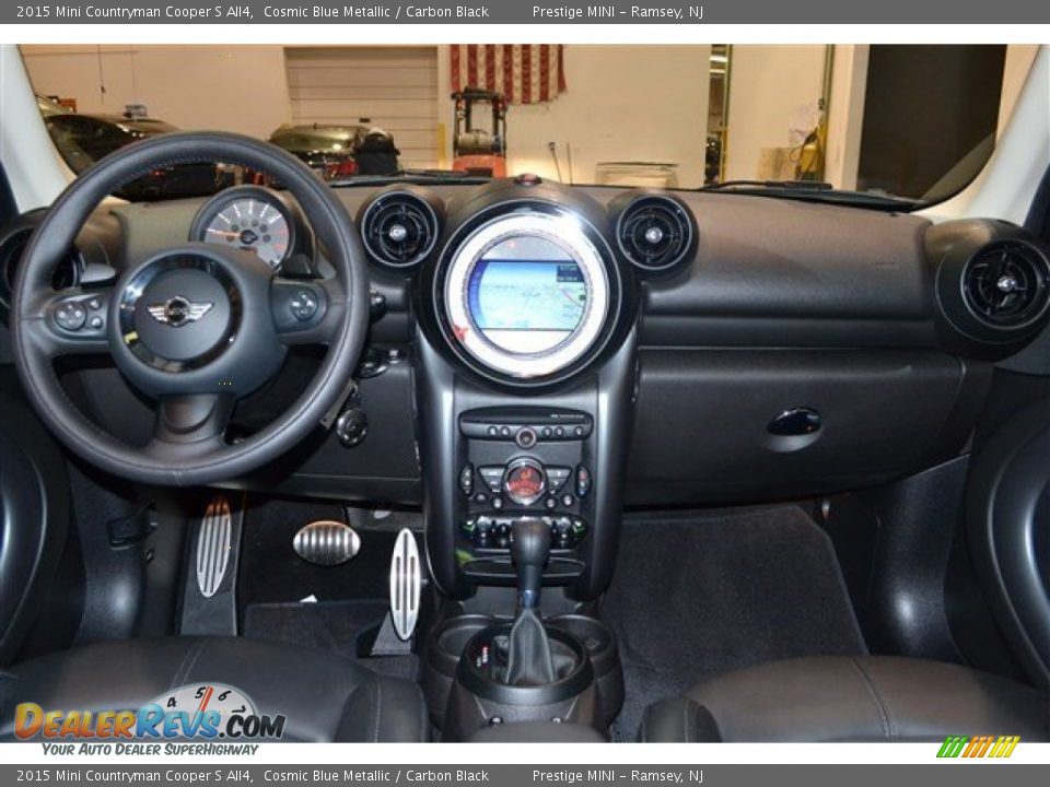 2015 Mini Countryman Cooper S All4 Cosmic Blue Metallic / Carbon Black Photo #20