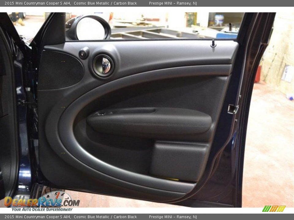 2015 Mini Countryman Cooper S All4 Cosmic Blue Metallic / Carbon Black Photo #21