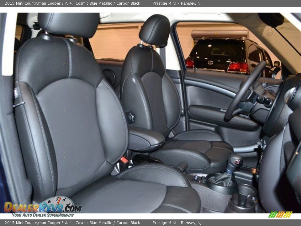 2015 Mini Countryman Cooper S All4 Cosmic Blue Metallic / Carbon Black Photo #22