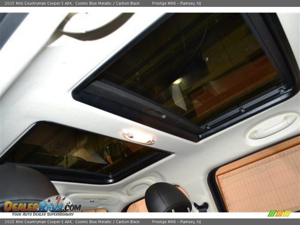 2015 Mini Countryman Cooper S All4 Cosmic Blue Metallic / Carbon Black Photo #29