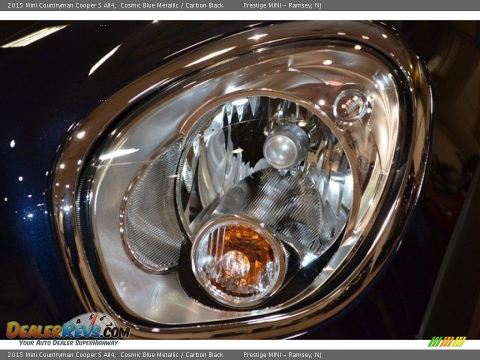 2015 Mini Countryman Cooper S All4 Cosmic Blue Metallic / Carbon Black Photo #34