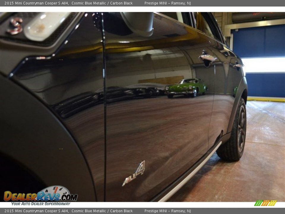 2015 Mini Countryman Cooper S All4 Cosmic Blue Metallic / Carbon Black Photo #36