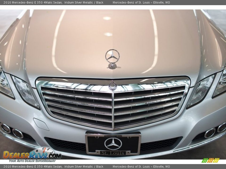 2010 Mercedes-Benz E 350 4Matic Sedan Iridium Silver Metallic / Black Photo #11