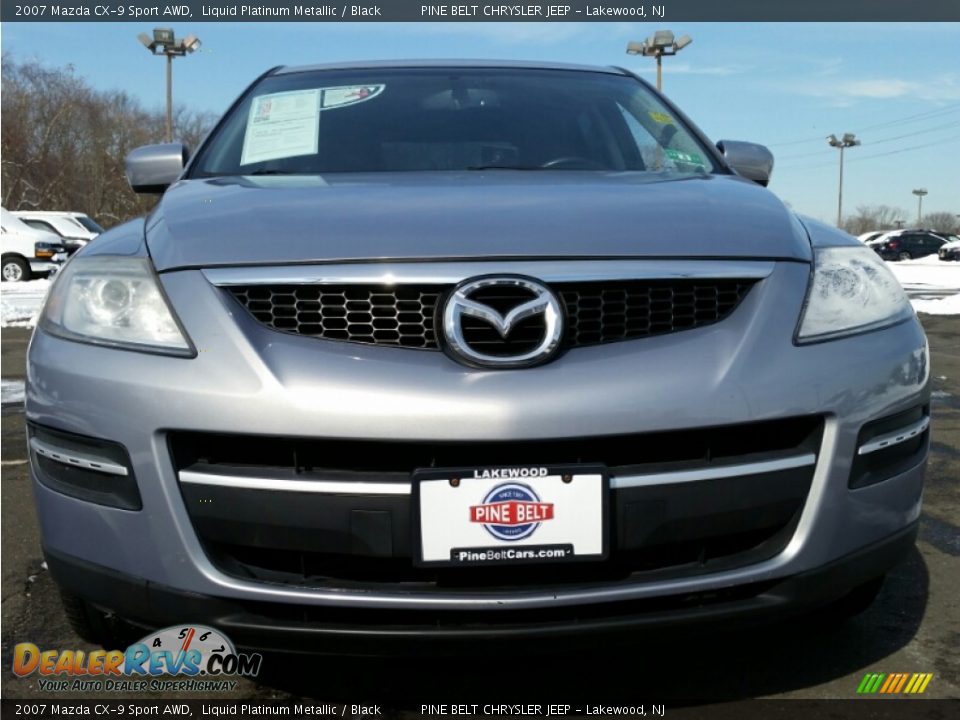 2007 Mazda CX-9 Sport AWD Liquid Platinum Metallic / Black Photo #2