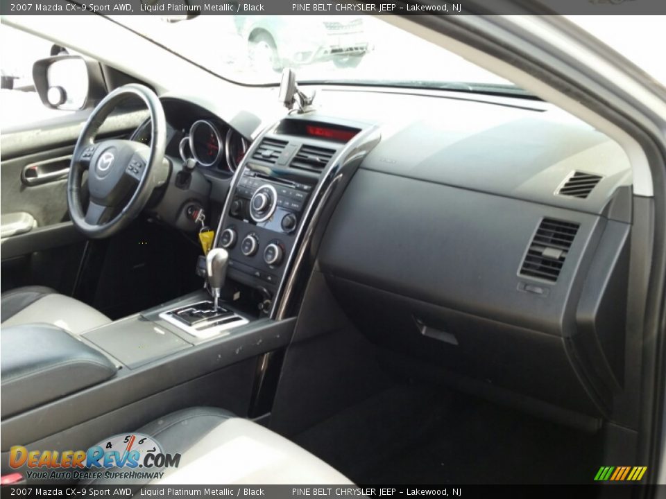 2007 Mazda CX-9 Sport AWD Liquid Platinum Metallic / Black Photo #6