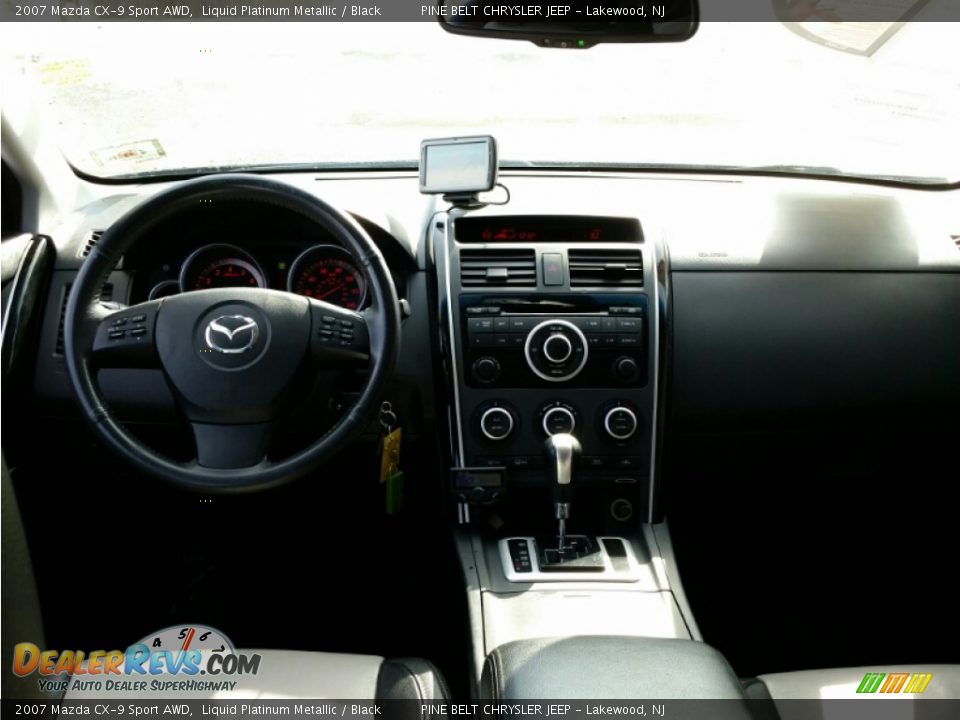 2007 Mazda CX-9 Sport AWD Liquid Platinum Metallic / Black Photo #14