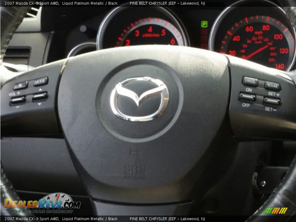 2007 Mazda CX-9 Sport AWD Liquid Platinum Metallic / Black Photo #15