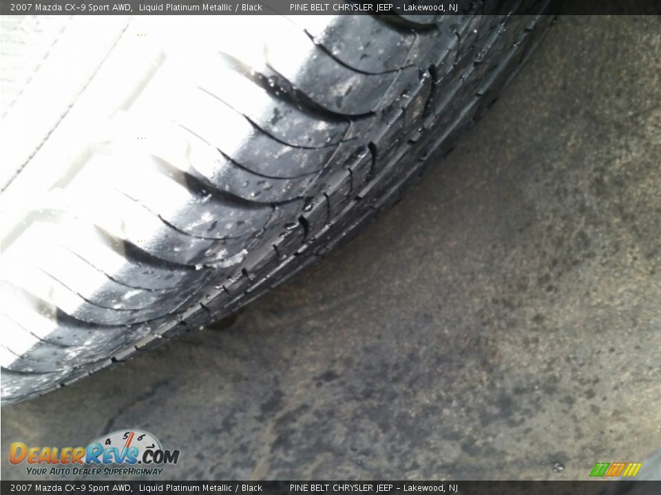 2007 Mazda CX-9 Sport AWD Liquid Platinum Metallic / Black Photo #24