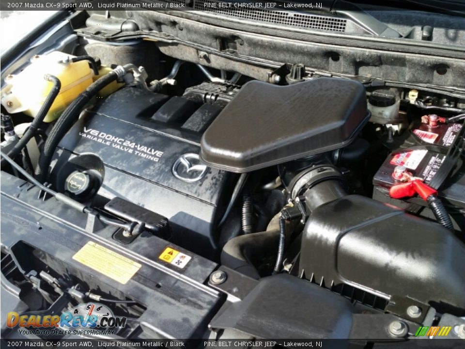2007 Mazda CX-9 Sport AWD Liquid Platinum Metallic / Black Photo #25