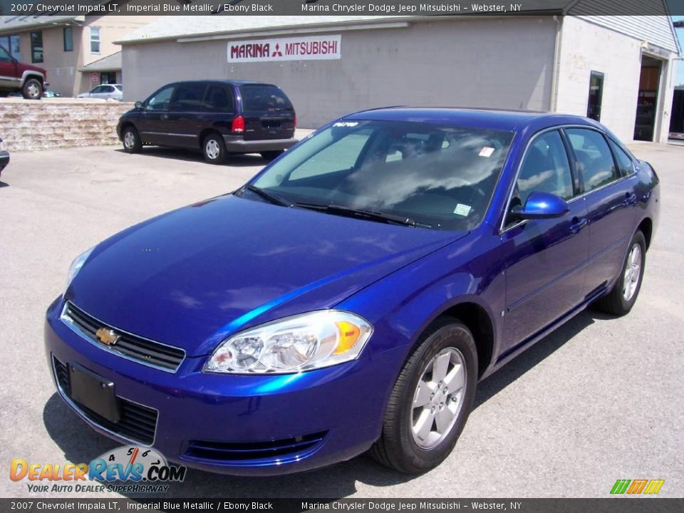 2007 Chevrolet Impala LT Imperial Blue Metallic / Ebony Black Photo #1