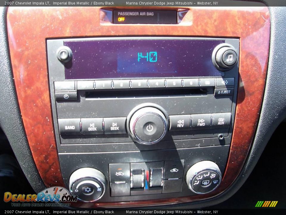 2007 Chevrolet Impala LT Imperial Blue Metallic / Ebony Black Photo #5