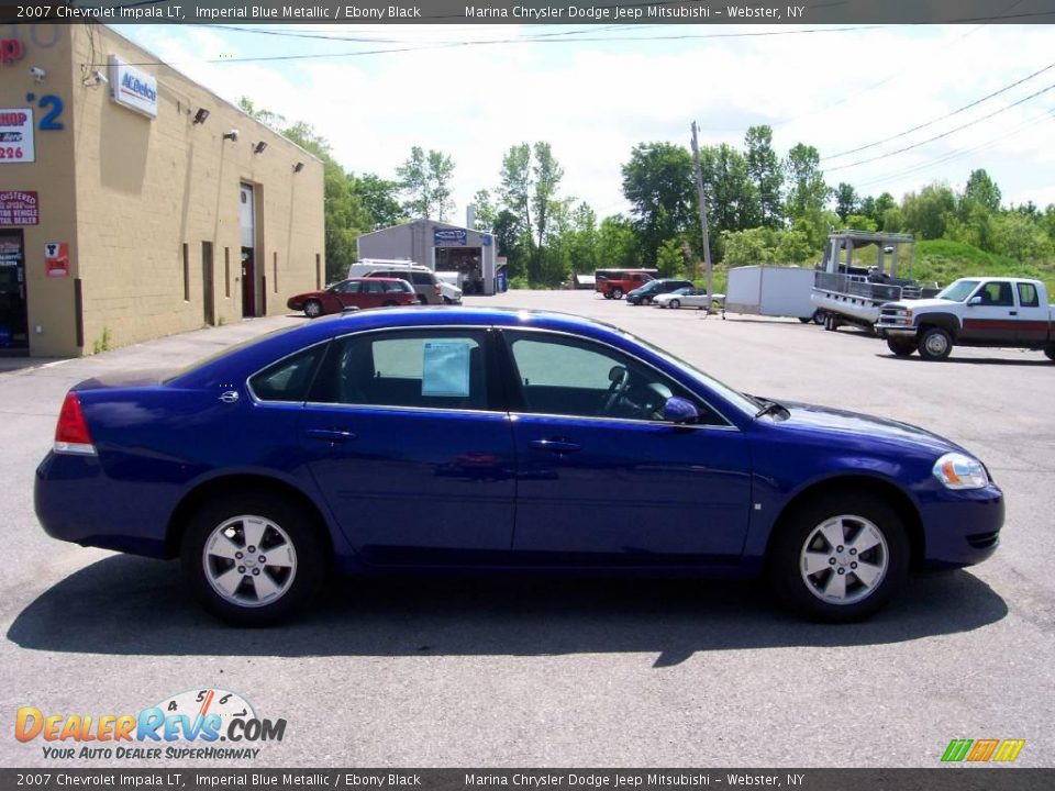 2007 Chevrolet Impala LT Imperial Blue Metallic / Ebony Black Photo #11