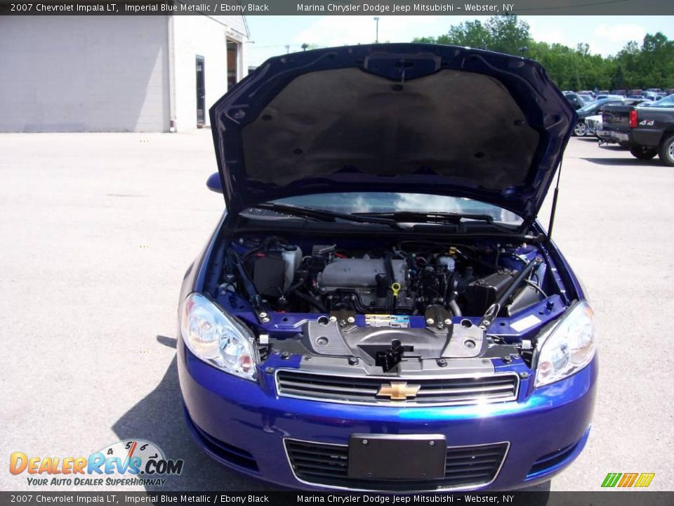 2007 Chevrolet Impala LT Imperial Blue Metallic / Ebony Black Photo #14