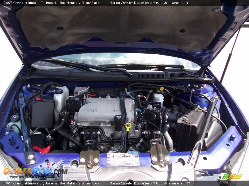 2007 Chevrolet Impala LT Imperial Blue Metallic / Ebony Black Photo #15