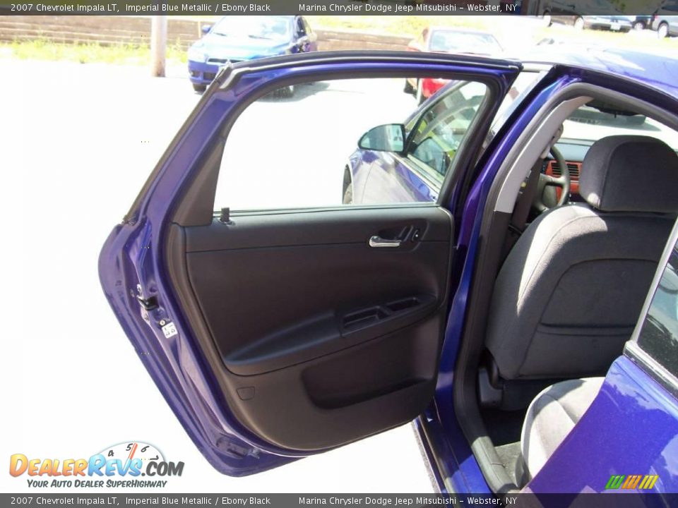 2007 Chevrolet Impala LT Imperial Blue Metallic / Ebony Black Photo #17