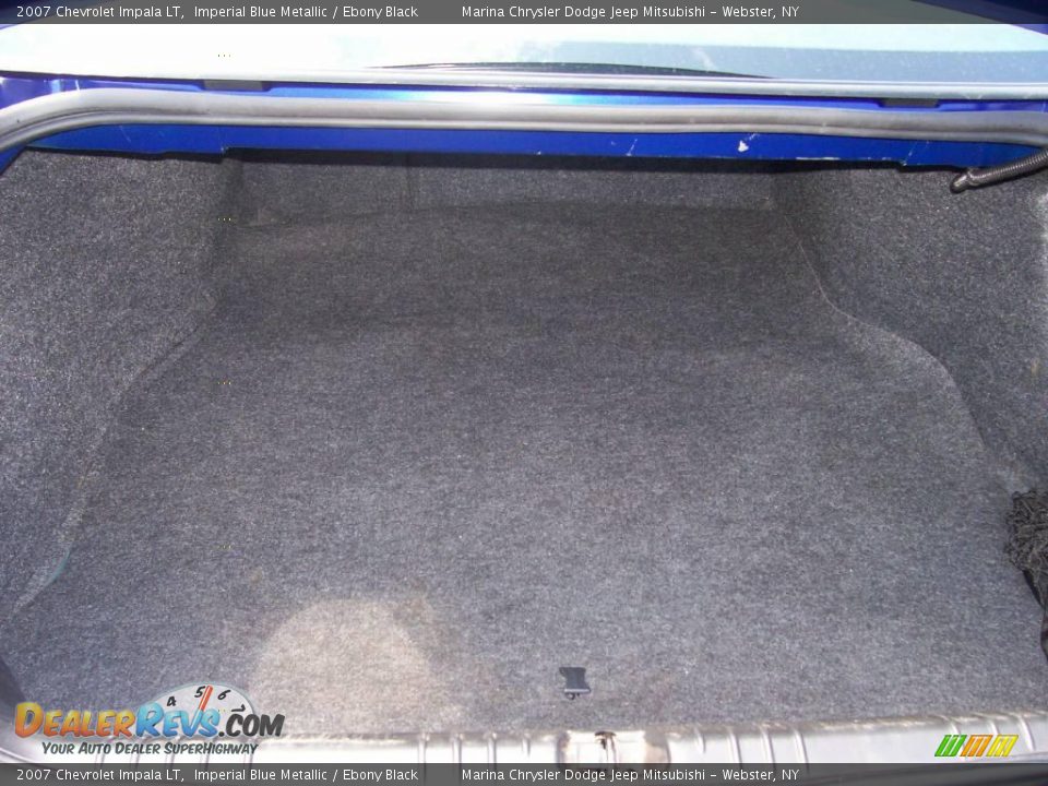 2007 Chevrolet Impala LT Imperial Blue Metallic / Ebony Black Photo #19