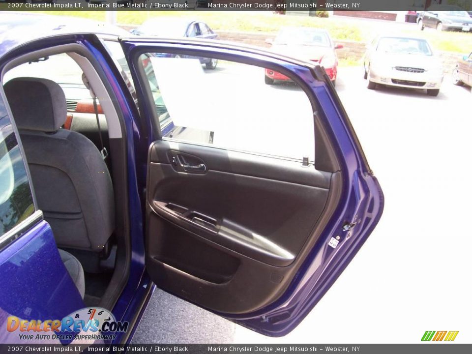 2007 Chevrolet Impala LT Imperial Blue Metallic / Ebony Black Photo #20