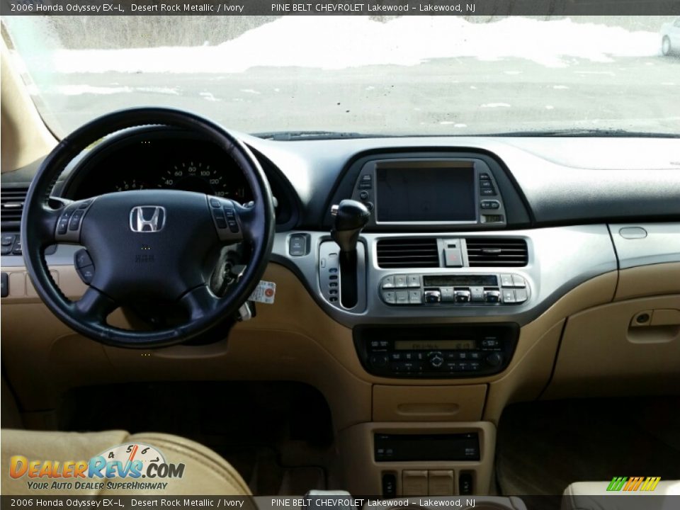 2006 Honda Odyssey EX-L Desert Rock Metallic / Ivory Photo #15