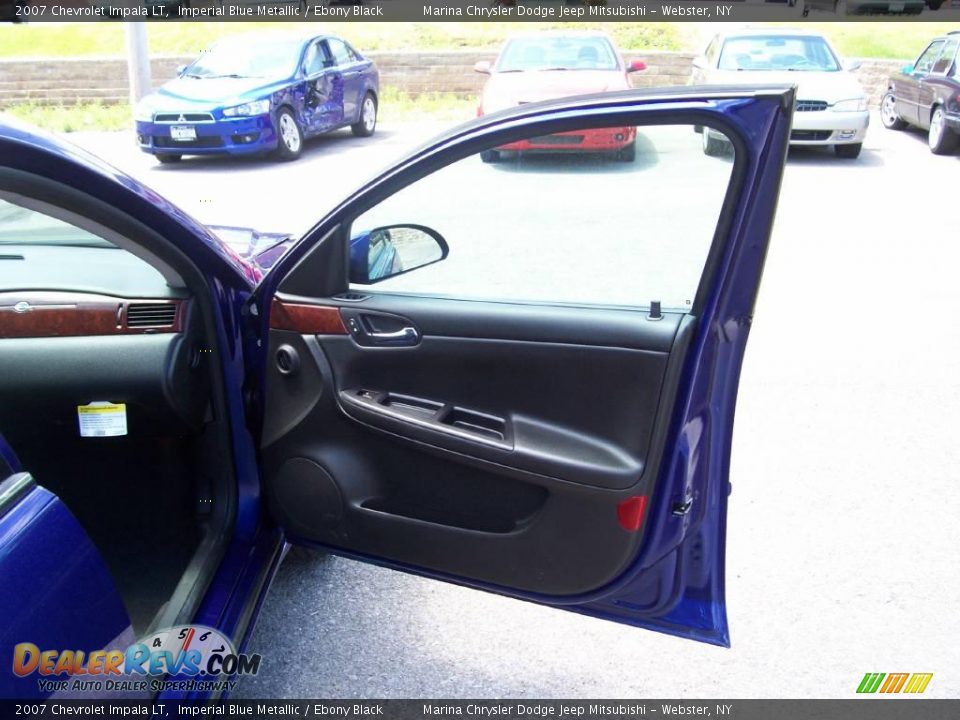 2007 Chevrolet Impala LT Imperial Blue Metallic / Ebony Black Photo #22