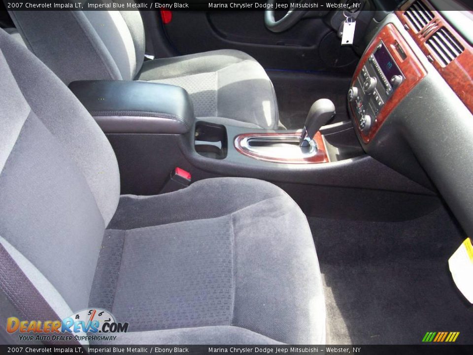 2007 Chevrolet Impala LT Imperial Blue Metallic / Ebony Black Photo #23