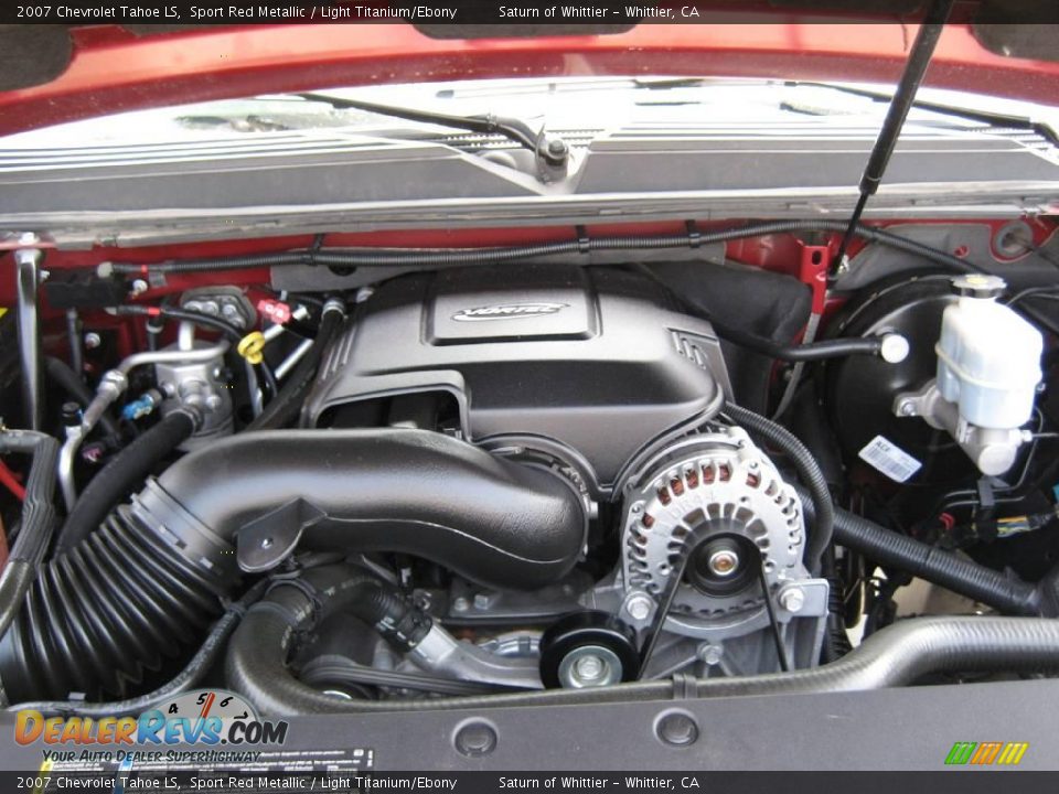 2007 Chevrolet Tahoe LS Sport Red Metallic / Light Titanium/Ebony Photo #10